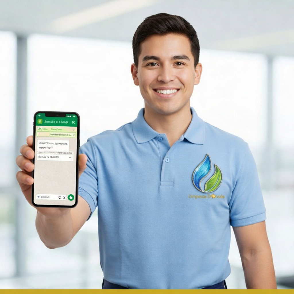 Whatsapp limpieza dorada