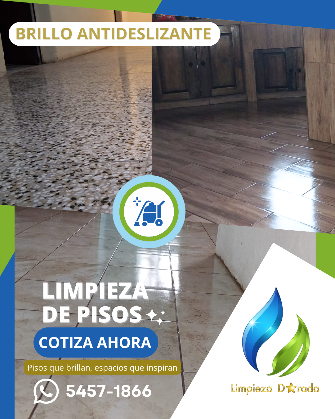 post oct hogar demo y limpieza dorada